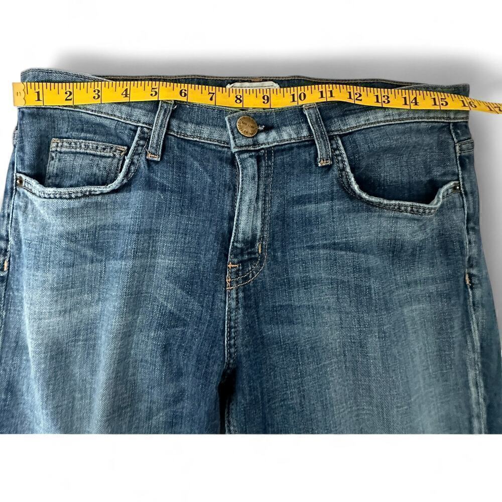 Current/Elliot The Cropped Straight Distressed Denim Jeans (29) - Picture 10 of 16